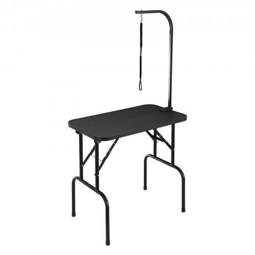 VEVOR Trimmtisch 875x472x1533mm Schertisch Edelstahl Hundepflegetisch 99,8kg Tragfähigkeit Frisiertisch Hund Faltbar Tierpflegetisch 807,7x459,7mm