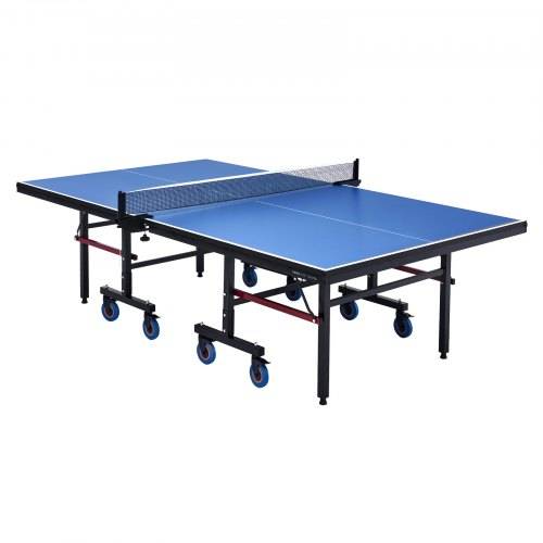VEVOR Ping-Pong-Tisch, professionelles Tischtennisspiel, tragbarer MDF-Tischtennistisch für den Innenbereich, faltbarer Ping-Pong-Tisch mit