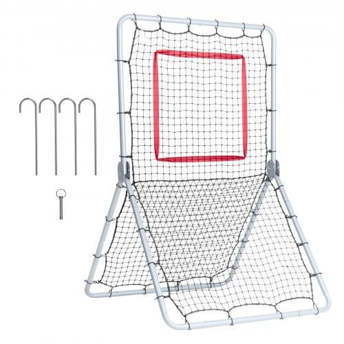 VEVOR Baseball- und Softball-Rebounder-Netz, 3,5 x 6 Fu_ PitchBack Baseball Pitching Nest, Softball Pitchback-Netz, Fielding-Trainer
