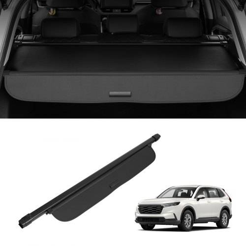 VEVOR Einziehbare Laderaumabdeckung, wasserfeste Kofferraumabdeckung, Sicherheitsschutz für Honda CRV 2023-2025 5-Seater, UV-beständige Kofferraumab