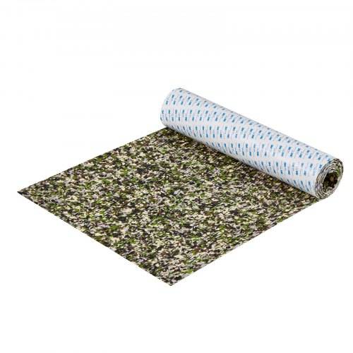 VEVOR Bootsbodenbelag, EVA-Schaum-Bootsdeck, 2400 x 600 x 6 mm, rutschfester, selbstklebender Bodenbelag, 28800 cm², 2 Rollen Marineteppich für Boot