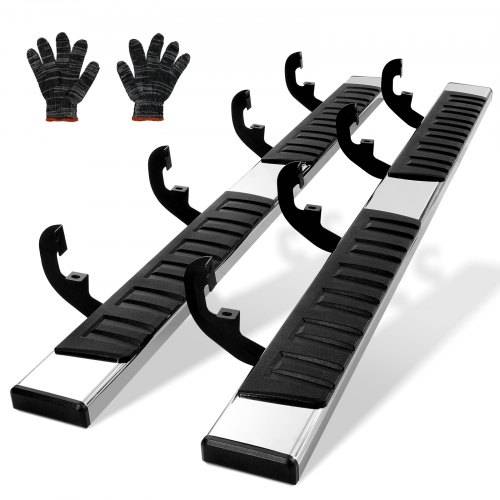 VEVOR Trittbretter, 6-Zoll-Trittbretter, kompatibel mit 2019_2023 Chevy Silverado/GMC Sierra 1500/2020_2024 Silverado/Sierra 2500/3500HD Crew Cab