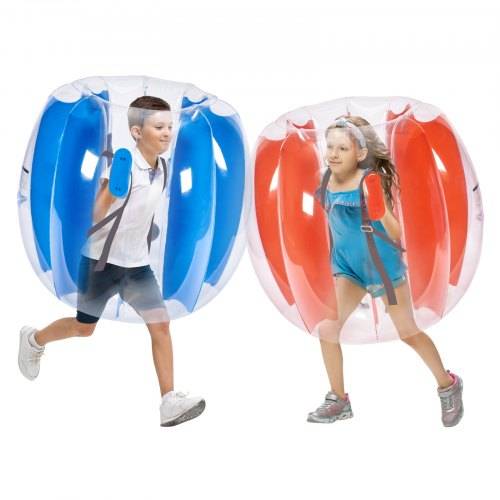 VEVOR Aufblasbare Bumper Balls 2er-Pack, 0,9 m Bälle Kinder & Jugendliche, PVC-Bumper-Sto_ball für Teamspiele im Freien, Outdoor Spielzeug für Spie