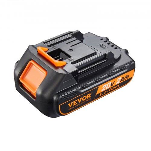VEVOR 20 V 2000-mAh-Lithium-Akku Ersatz für Elektrowerkzeuge max. 20 A Ausgangsstrom Akku mit _berladungs-, Tiefentladungs-, _berhitzungs- und