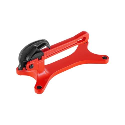 VEVOR Tragbarer Rohrschraubstock, Schraubstock aus Aluminium mit einer Spannkapazität von 3,175 bis 38,1mm, ideal für die Installation, Reparatur un