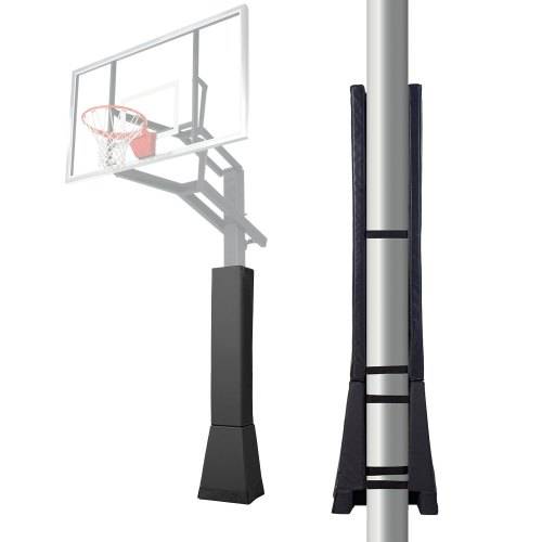 VEVOR Basketball Polster (163 cm hoch) strapazierfähige Polsterung passend für Stangen mit 152 x 152 mm bis 18 x 18 cm Durchmesser, wasserdichte Sch