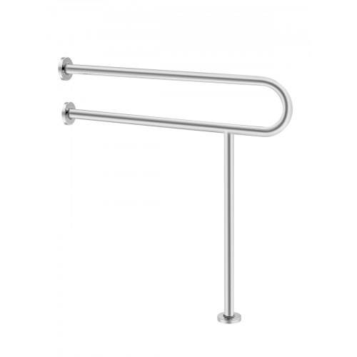 VEVOR Aufstehhilfe Toilette, 780x76x800 mm, Wandstützgriff für Behinderte, Handikap Haltegriff aus Edelstahl 304, mit Anti-Rutsch-Griff, Sicherheits