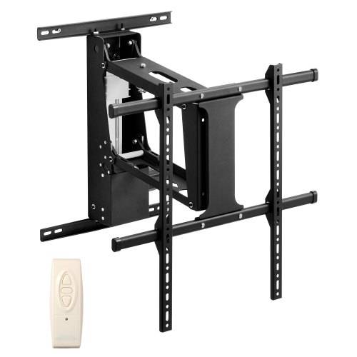 VEVOR motorisierte TV Wandhalterung Halterung für 813 bis 1651 mm Fernseher, elektrischer verstellbarer herunterklappbarer Ständer mit max. VESA 60