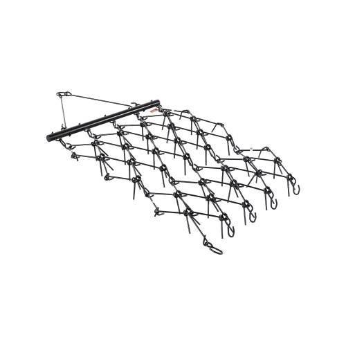 VEVOR Schleppegge, 1707x1219mm, Wiesenegge mit 80 scharfen Zähnen, geeignet für ATV- & UTV-Traktor, für Bodenvorbereitung, Aussaat, Glättung von