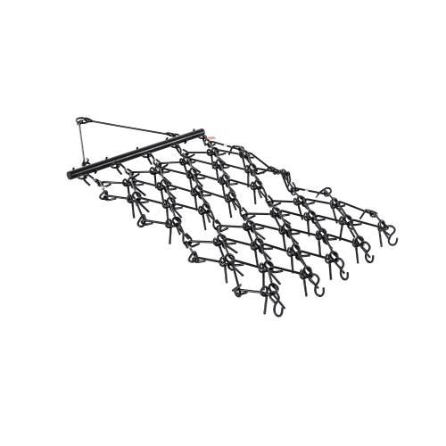 VEVOR Schleppegge, 2250x1140 mm, Kettenegge mit 69 scharfen Zähnen, geeignet für ATV- & UTV-Traktoren, für Bodenvorbereitung, Aussaat, Glättung vo