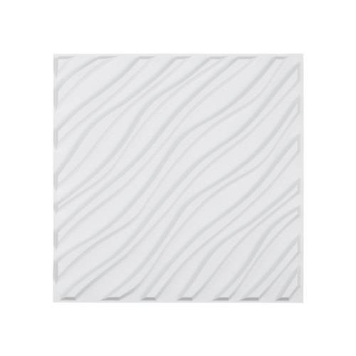 VEVOR 3D-Wandpaneele, 12er-Set, 50x50 cm PVC-Moderne minimalistische Wandverkleidung, 2,97m² Deckkraft, Inneneinrichtung für Decke, Schlafzimmer, Wo