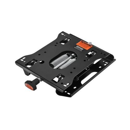 VEVOR Sitzfederungssatz 460x325x70 mm, universelle Luftfederung für Zero-Turn-Rasenmäher, einstellbares Traktor-Sitzfederungssatz, kompatibel mit Ga