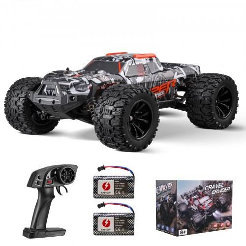 VEVOR Ferngesteuertes Auto, RC-Auto im Ma_stab 1:14, All-Terrain-4WD-Offroad-Monstertruck mit 45° Wheelie und 2 Batterien, 38 km/h