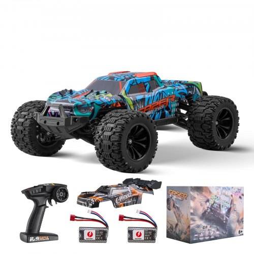 VEVOR Ferngesteuertes Auto, Ma_stab 1:14, RC-Auto, All-Terrain-4WD-Offroad-Truck mit 45° Wheelie & einstellbarer Geschwindigkeit, 42