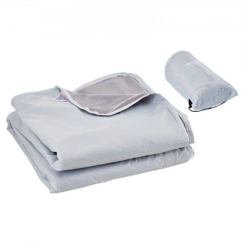 VEVOR Campingdecke 2x1,5m, Reisedecke, Fleecedecke, Stadiondecke, wasser- und winddicht, Polyester-Fleece, flammhemmend, ideal für drau_en