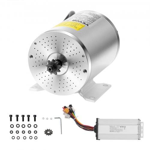 VEVOR 2000 W Elektrischer Bürstenloser Gleichstrommotor-Bausatz, Bürstenloser Elektromotor _ 60 V 4500 U/min Motor mit verbessertem Drehzahlregler