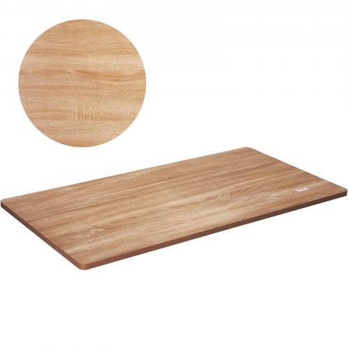 VEVOR Tischplatte 25mm Spanplatte 2000x800mm Holzplatte P2-Material melaminharzbeschichtet Spanholzplatte 100kg Tragfähigkeit Schreibtischplatte