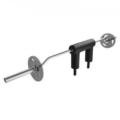 VEVOR Gewichtsstange Hantelstange 2210 mm Gesamtlänge, Langhantel Gewichtsstab Aufbewahrungsständer 675 kg Tragfähigkeit, Curlhantelstangen Gewicht