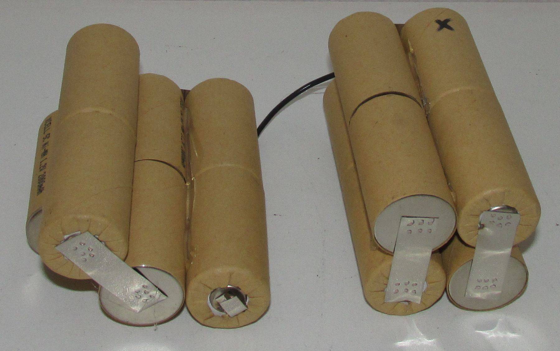 Akkupack für Black&Decker Dustbuster Pivot PV1805CN - 18 Volt zum Selbsteinbau