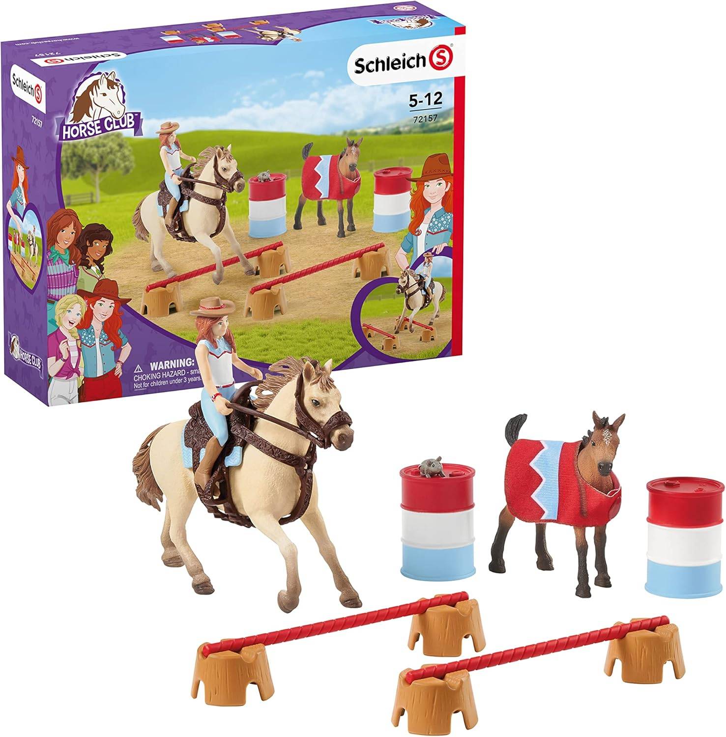 Schleich Horse Club First Steps at A Western Ranch Pferde Farm