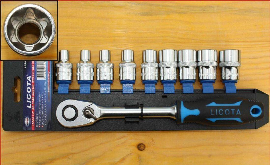 Innensechskant Nuss Satz