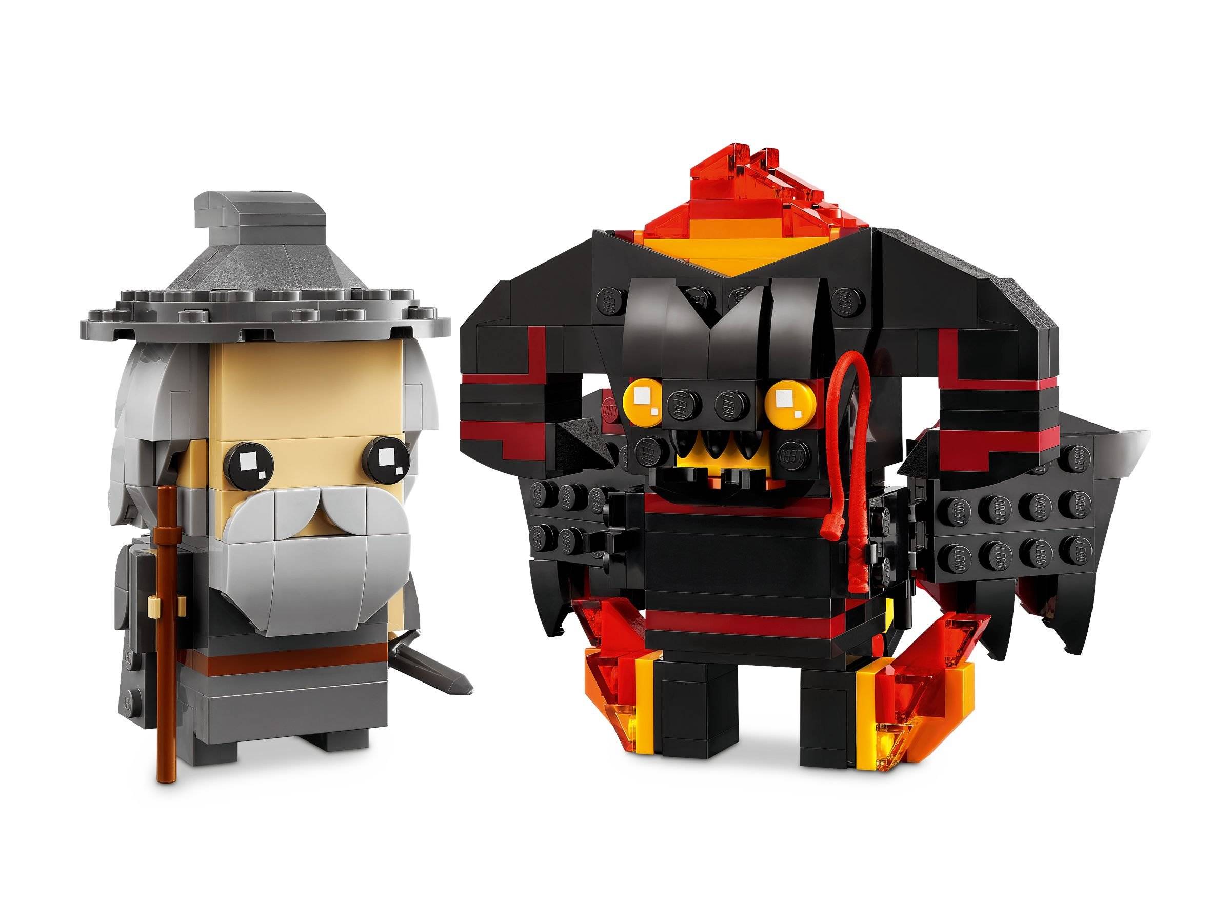 LEGO® BrickHeadz 40631 Gandalf der Graue und Balrog™