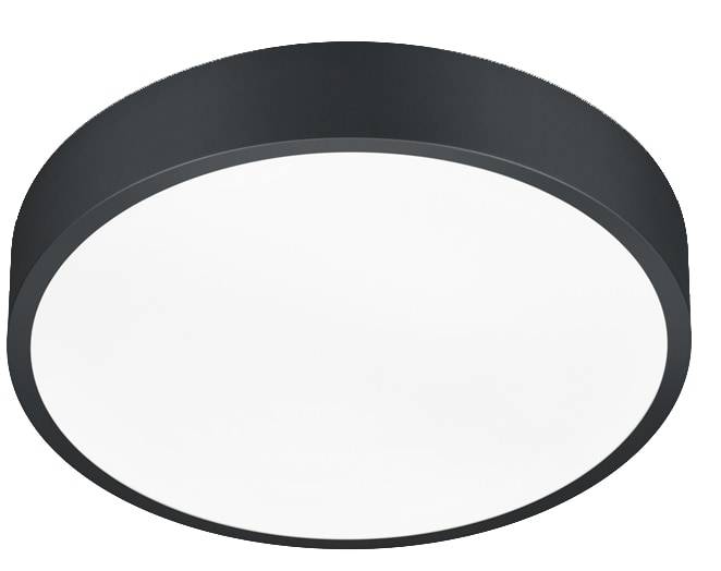 TRIO LED-Deckenleuchte Waco 627413032 schwarz, 28 W, 3200 lm, CCT