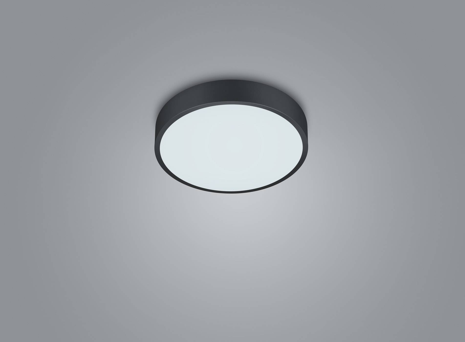 TRIO LED-Deckenleuchte Waco 627413032 schwarz, 28 W, 3200 lm, CCT
