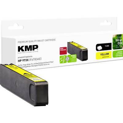 KMP Patrone HP 973X (F6T83AE) yellow 7000 S. Hybrid-Chip refilled Multimedia-Technik Patronen HP