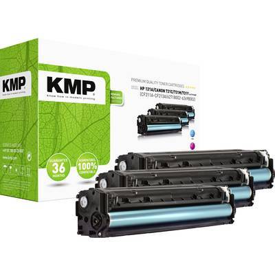 KMP Toner HP CF211A-213A Multip. 1800 S. H-T171CMY remanufactured Multimedia-Technik HP