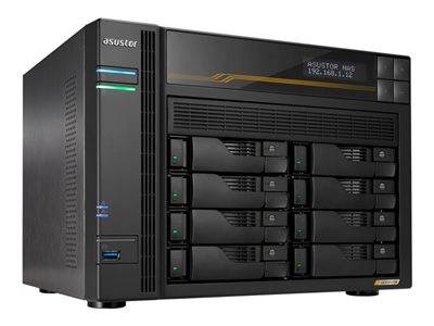 ASUSTOR AS6808T 8 Bay NAS AMD V3C14 Server, Storage & USV NAS