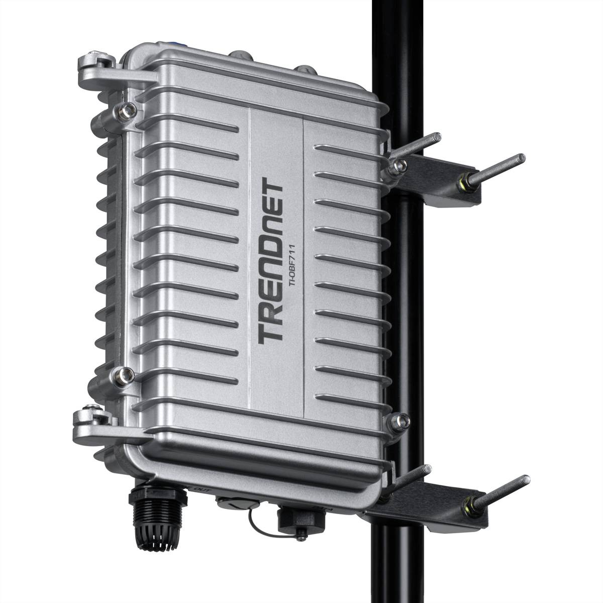 TRENDnet TI-OBF711 Medien Konverter Industrial Outdoor 10G SFP+ zu 10G PoE++