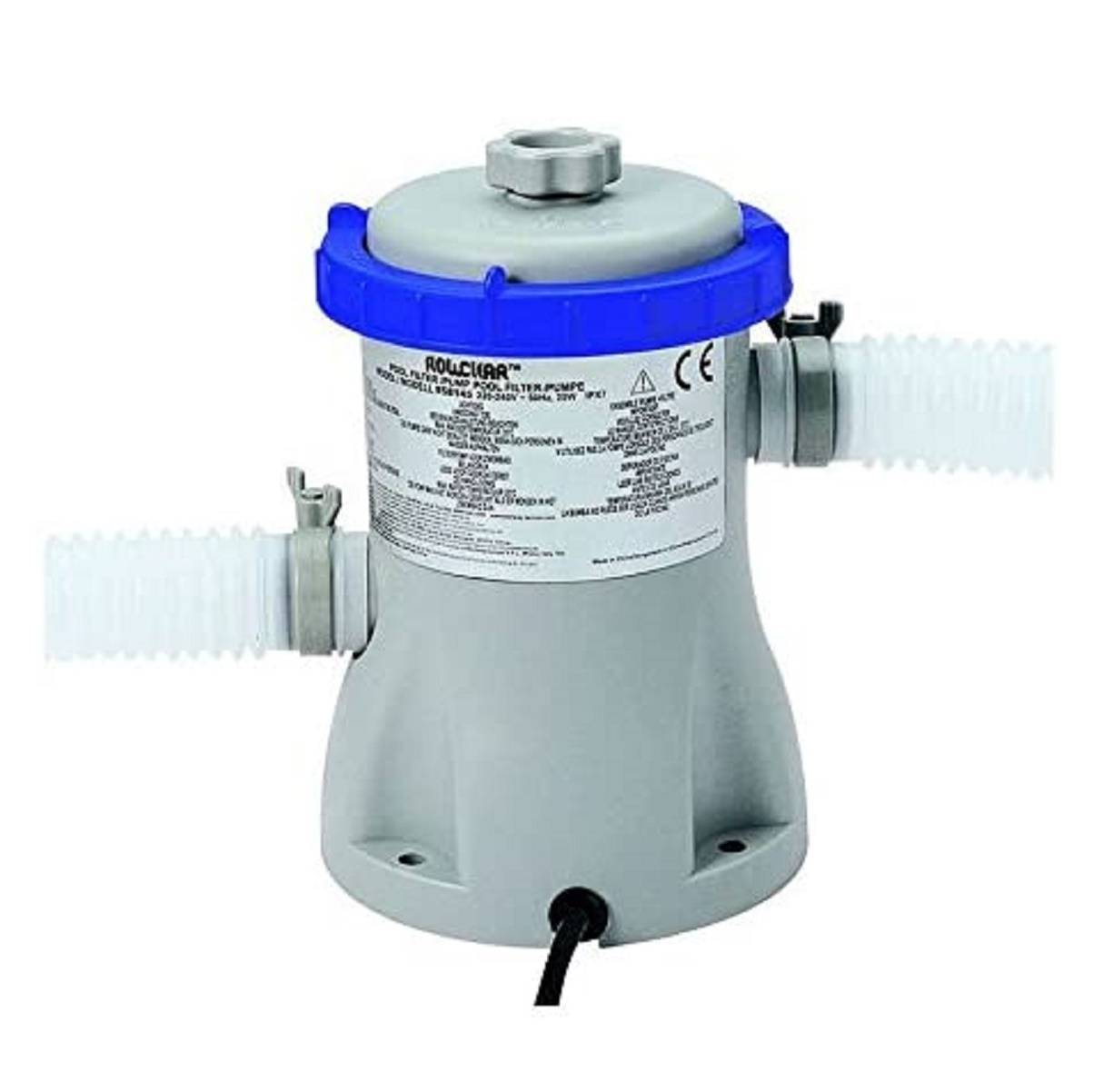 Bestway, Pumpe, 58381, Filterkartusche für Pool, 1249 Liter, Reinigungsgerät mit Schlauch, FER 260411