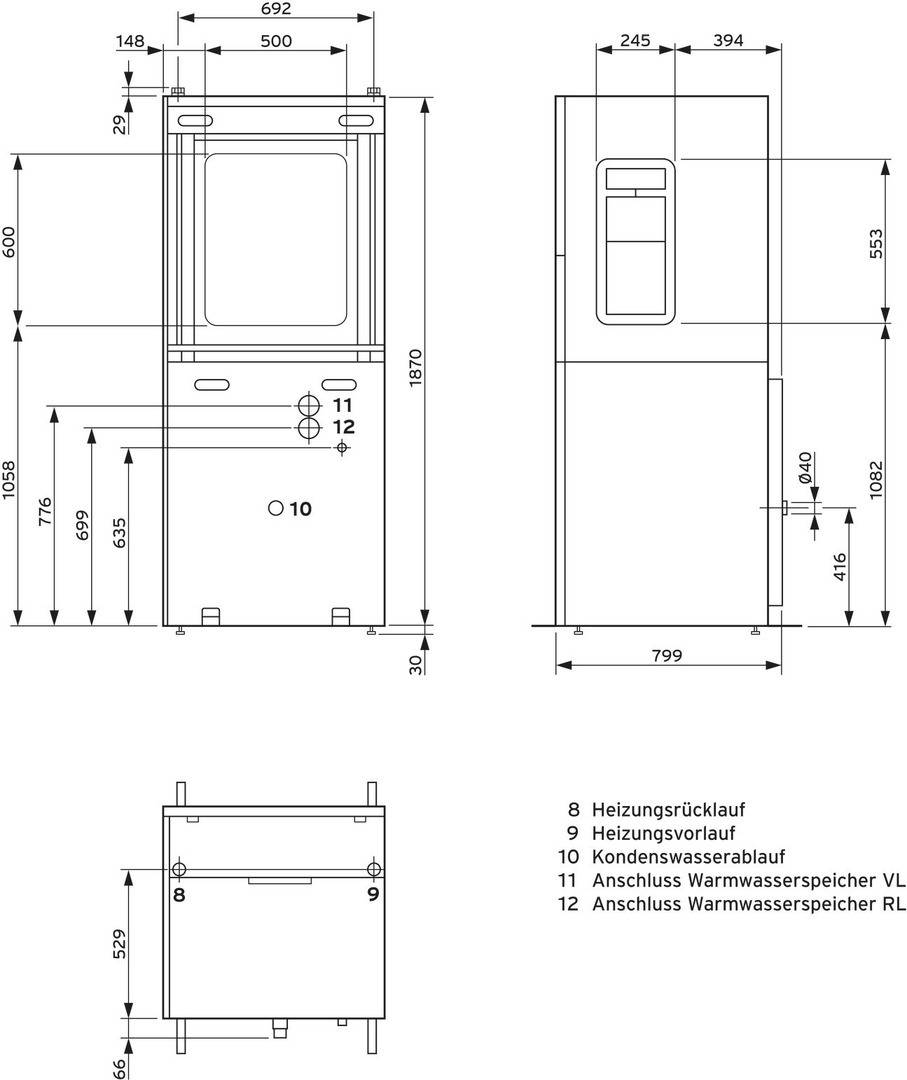 Vaillant Wärmepumpe versoTHERM plus VWL 77/5