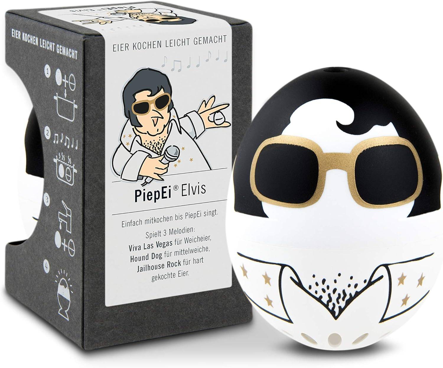 Brainstream | Piepei - Elvis Presley - King - Eier kochen Frühstücksei Eierkocher