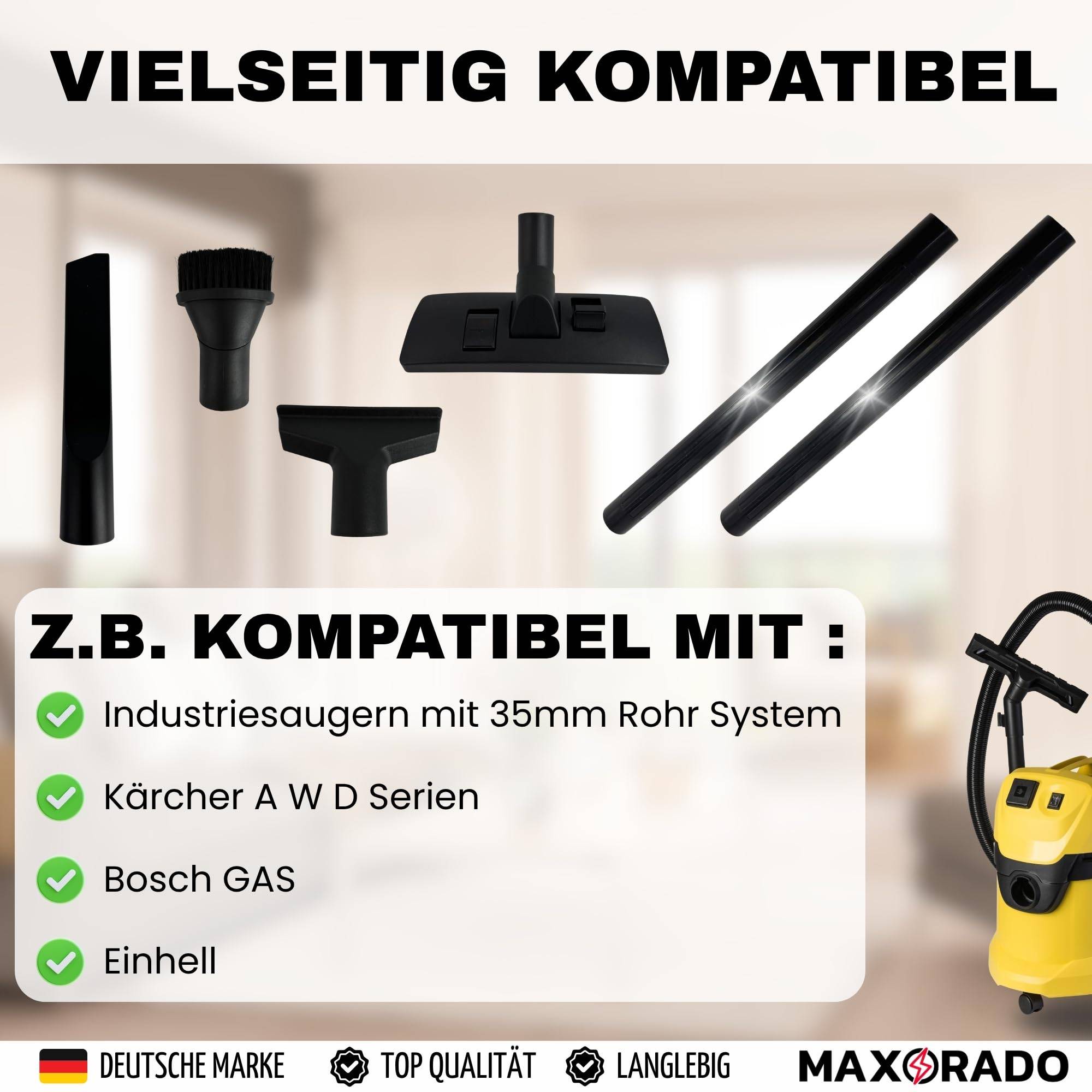 Ersatzteile Set 35mm für Hitachi alle CV Modelle, CV99, CV100, CV190, CV200