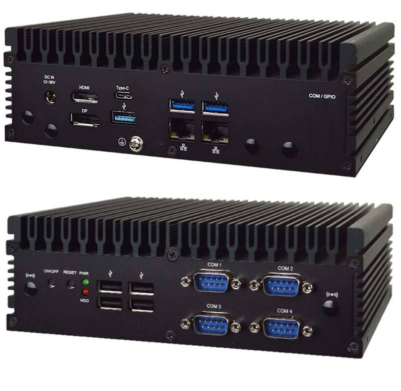 Jetway B382FMTU1-A111 (Embedded Box PC, Intel Ultra 5 125U Prozessor, 12-36V Input) [LÜFTERLOS]