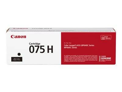 Druckerpatrone von Canon mit Bezeichnung '075 H', kompatibel mit Color imageCLASS LBP664C und MF666C Serie.