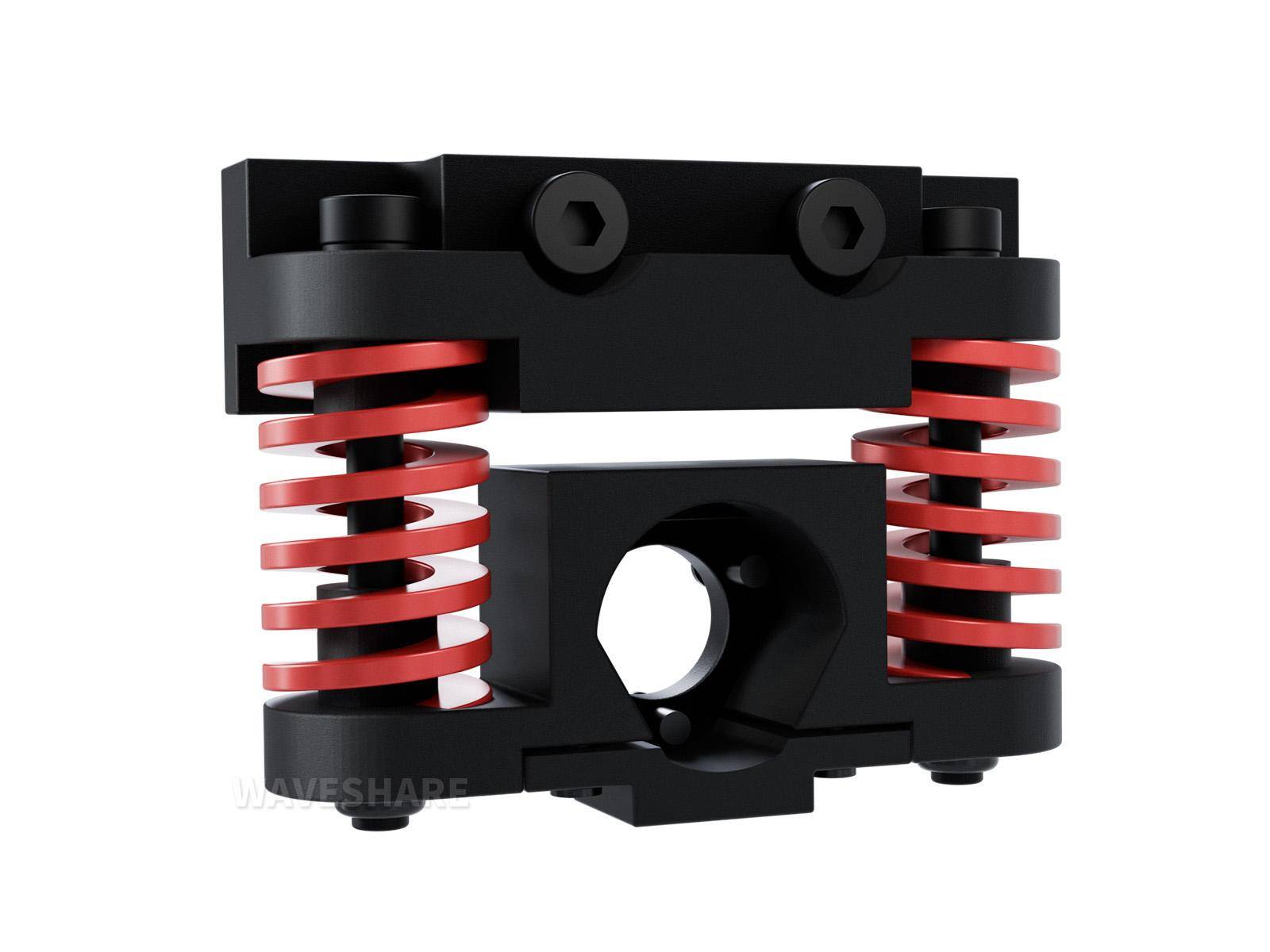 Waveshare UGV Aufhängungsmodul für mobile Roboter, kompakte Federung, 7,5kg Traglast