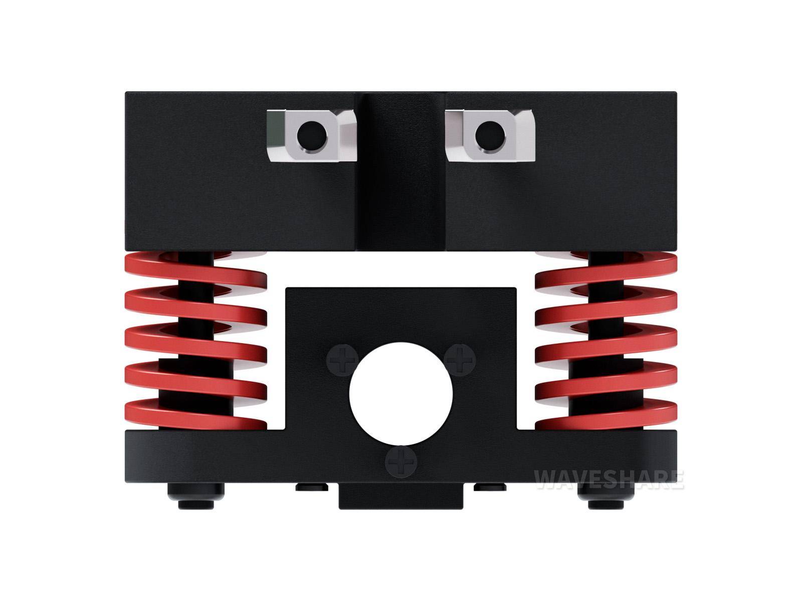 Waveshare UGV Aufhängungsmodul für mobile Roboter, kompakte Federung, 7,5kg Traglast