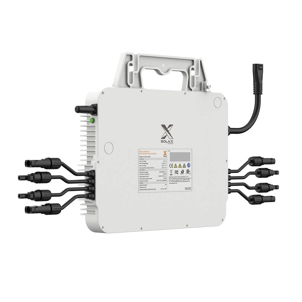 SolaX X1-Micro 2000W 4-in-1-Mikrowechselrichter 1-phasig Microinverter mit App Steuerung