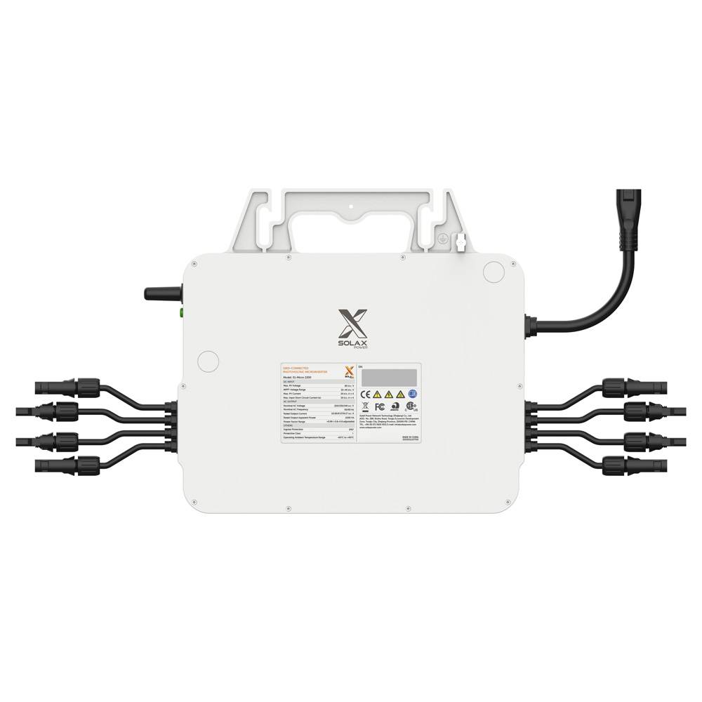 SolaX X1 Micro 1600W 4-in-1 Mikrowechselrichter 1-phasig Microinverter mit App Steuerung