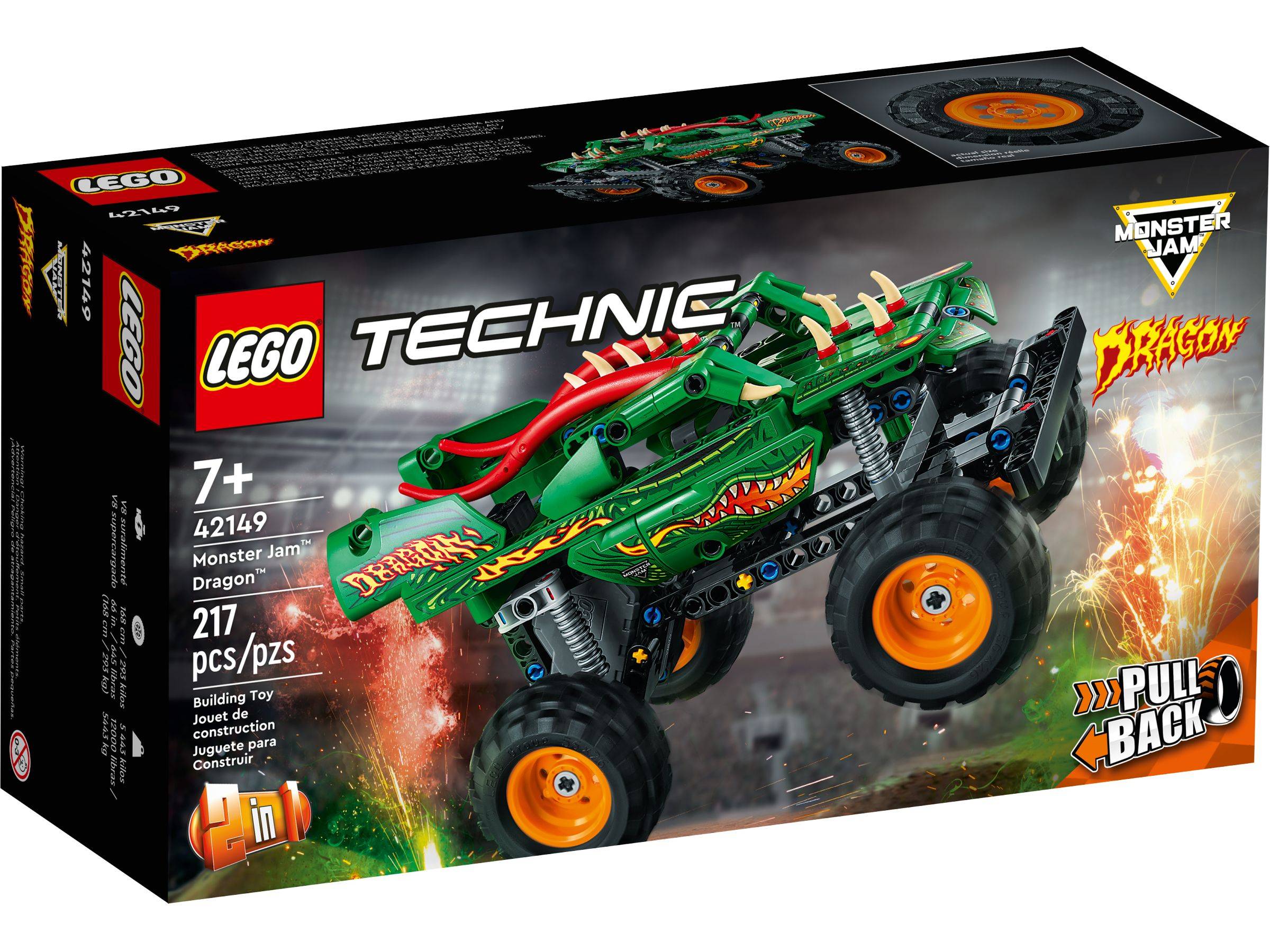 LEGO® Technic™ 42149 Monster Jam™ Dragon™