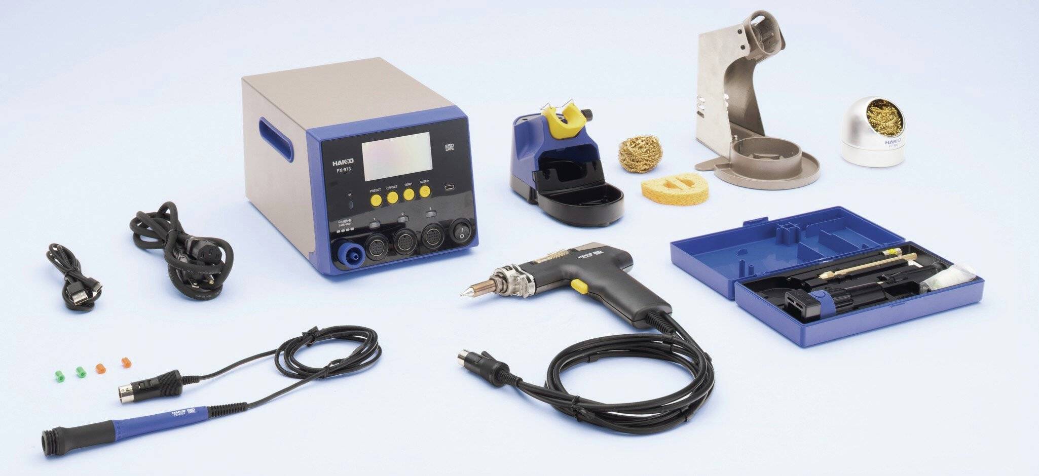 3-Port Reworksystem, Lötstation 400 W (AC 24 V)