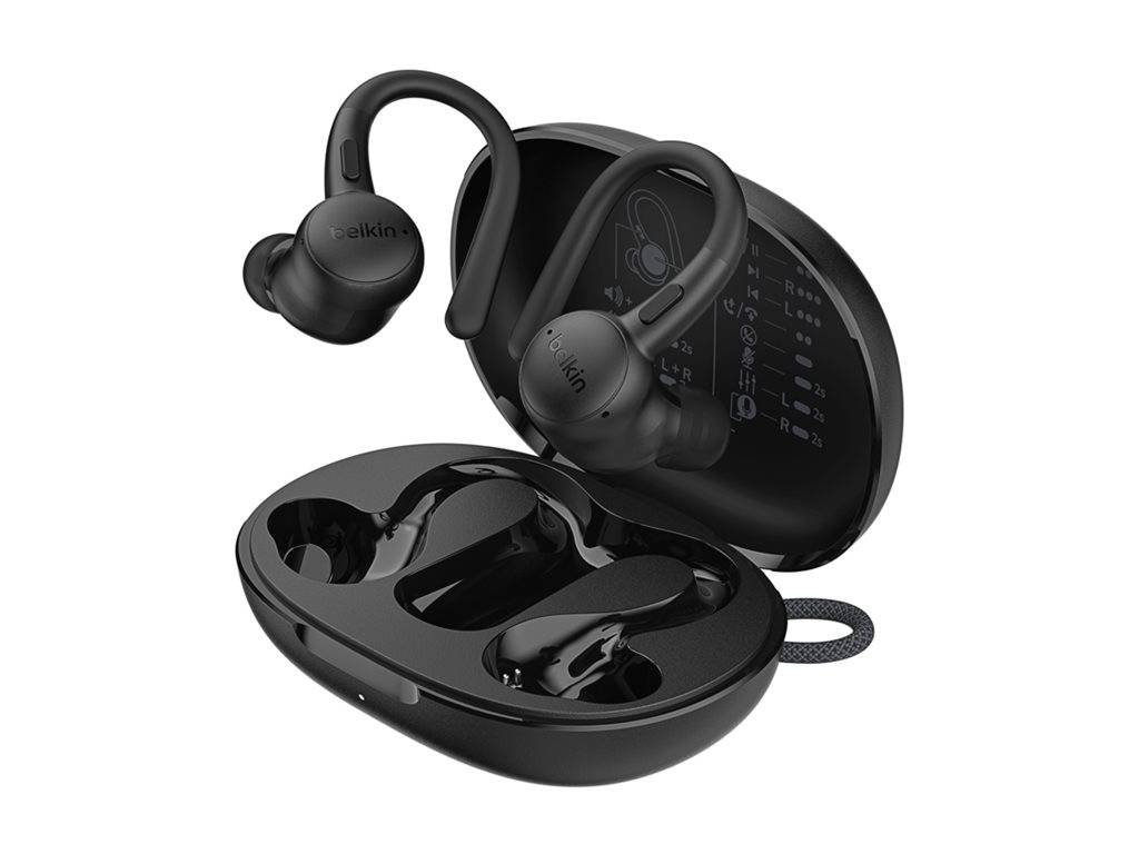 Belkin SoundForm ActiveFit - True Wireless-Kopfhörermit Mikrofon - Ohrstöpsel -