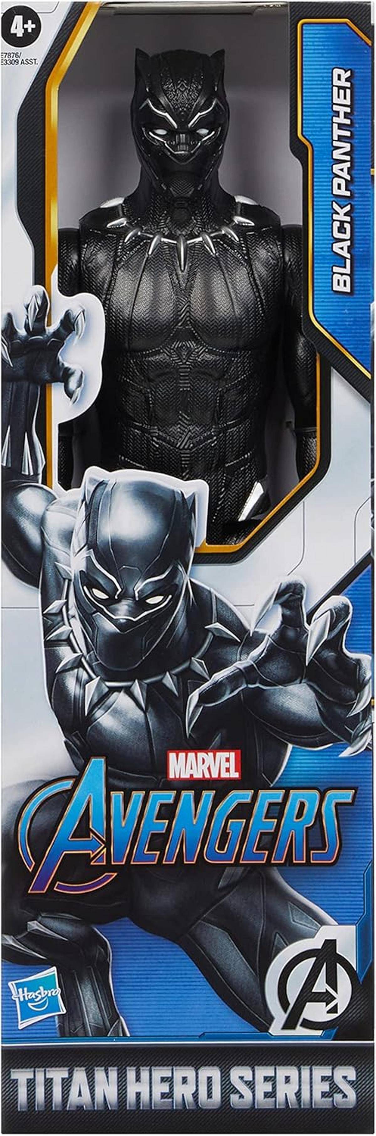 Avengers Black Panther 30 cm Actionfigur mit Titan Hero Blast Gear 4+