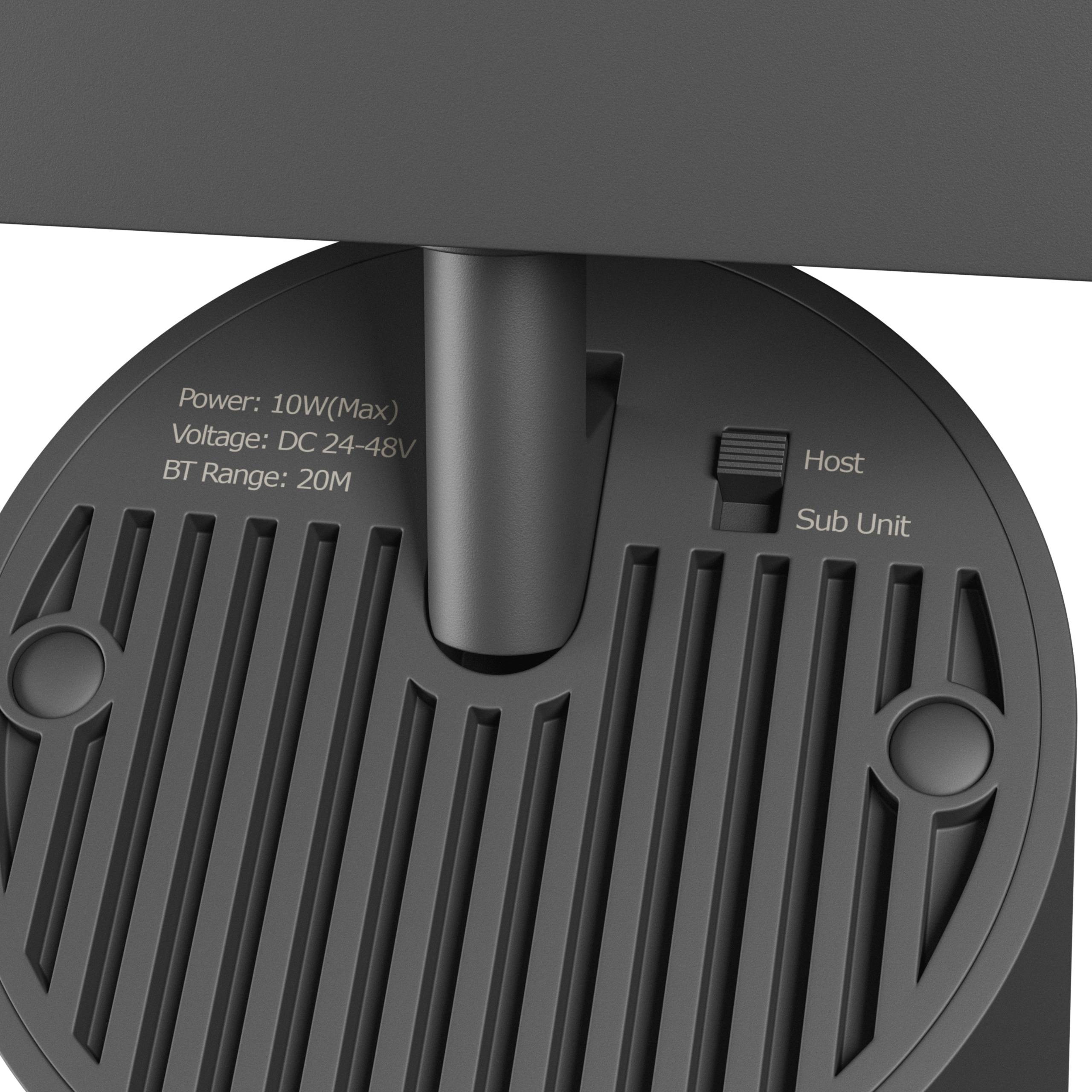 Spectrum LED SYSTEM Shift Speaker 48V Schienensystem 10W Bluetooth-Lautsprecher IP20 schwarz