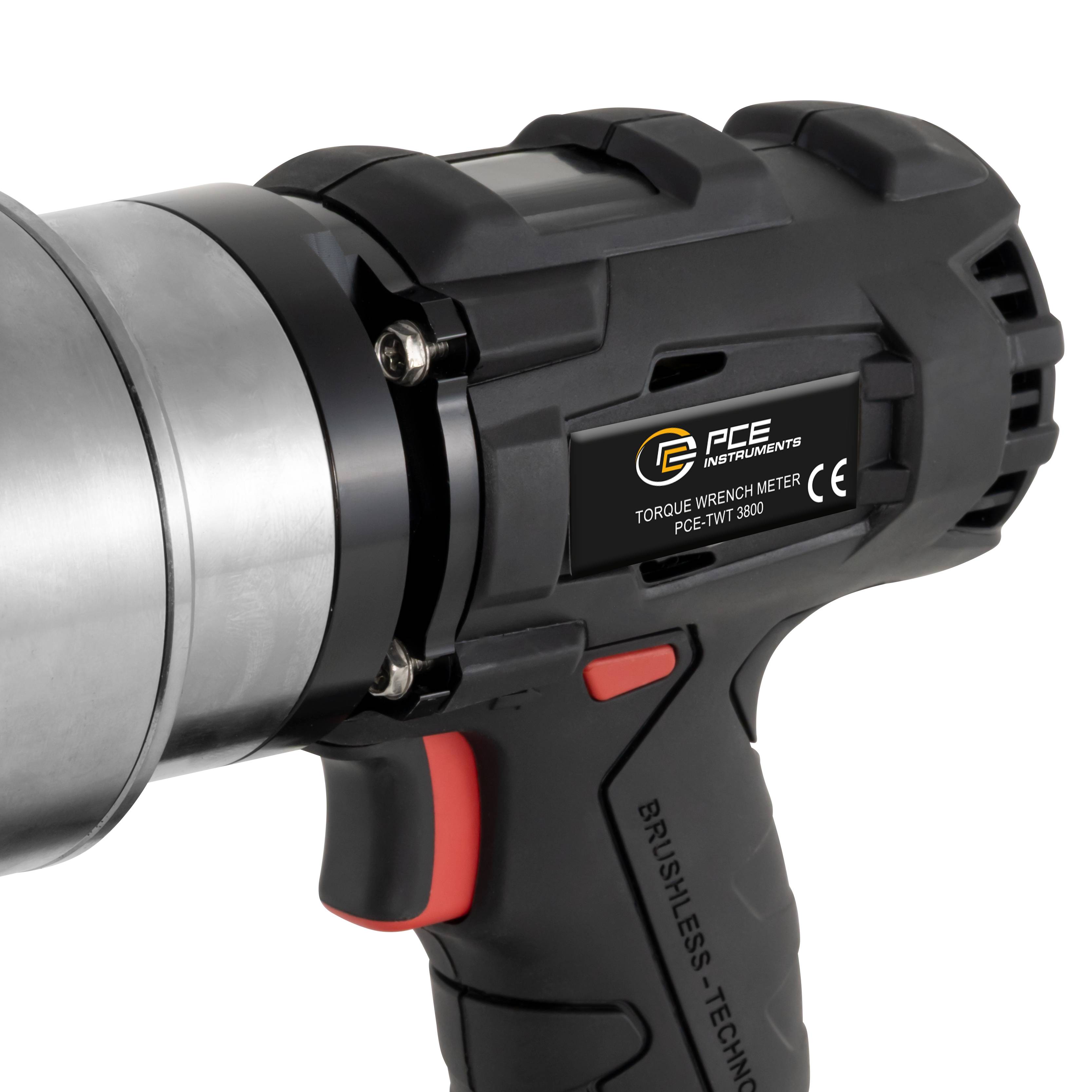 PCE Instruments Akku-Drehmomentschrauber PCE-TWT 3800 |18 V |600 .. 3800 Nm |Metabo Akku |PC-Software |3 Betriebsmodi