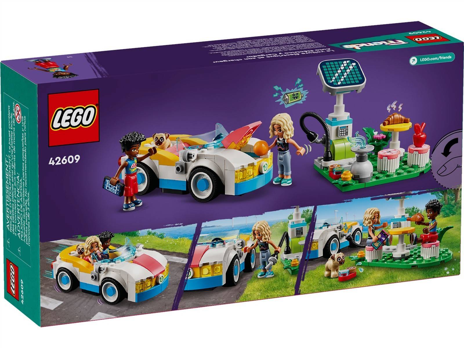 LEGO® Friends 42609 E-Auto mit Ladestation