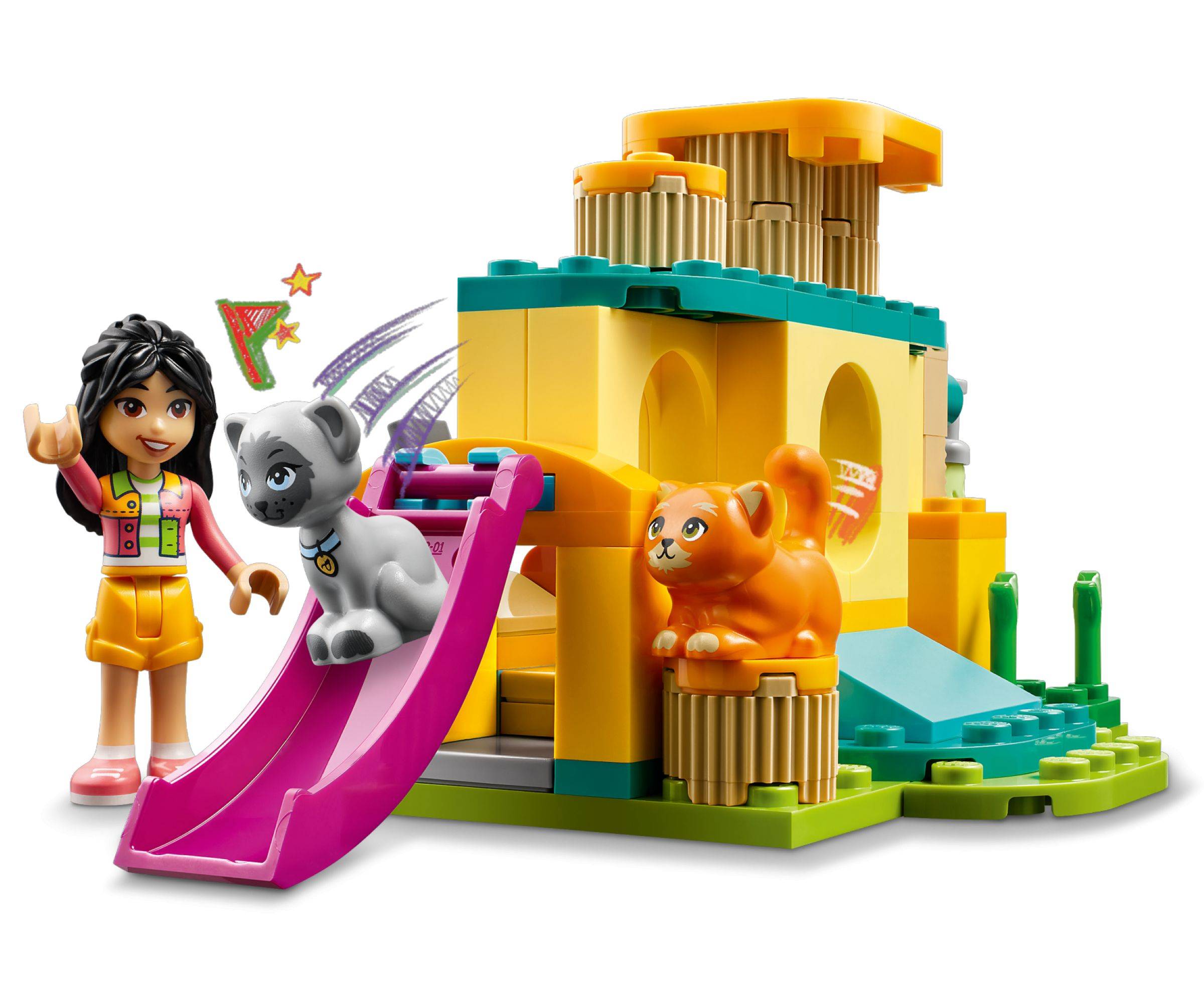 LEGO® Friends 42612 Abenteuer auf dem Katzenspielplatz